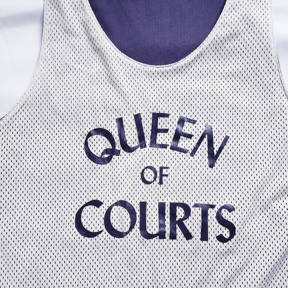 Nike Fly Queen of Courts Reversible Jersey Size L Large Purple/White - Picture 2 of 11